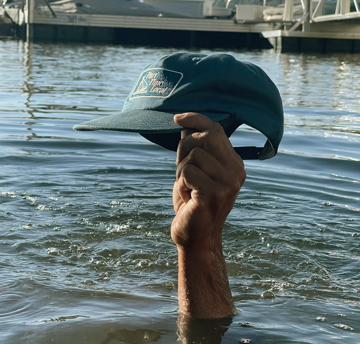 PTL Logo Snapback - Vintage Blue